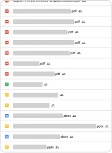 Diagram showing consolidation of various source materials.